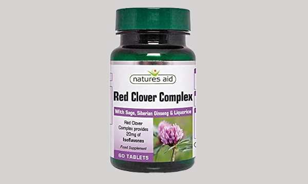Red clover; sage; siberian ginseng; liqourice