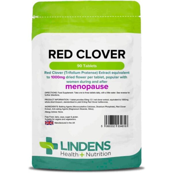 Red clover for menopause symptoms