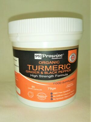 Turmeric curcumin with ginger and black pepper