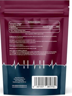 CoQ10 Back Ubiquinone Co enzyme Q10