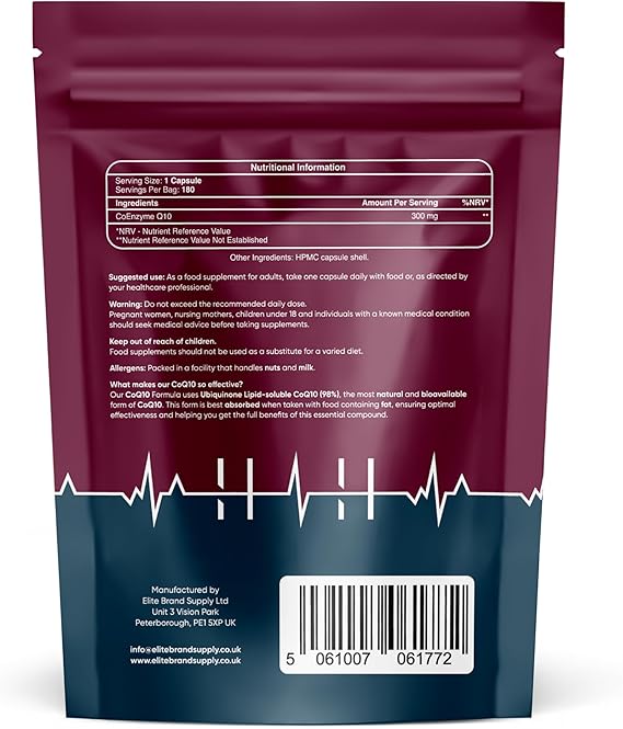 CoQ10 Back Ubiquinone Co enzyme Q10