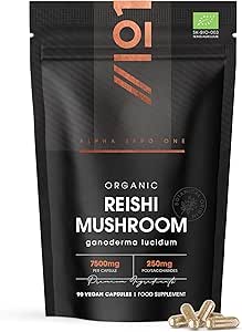 Reishi mushroom capsules