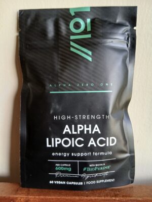 Alpha Lipoic Acid 600mg with Biotin and BioPerine 60 vegan capsules