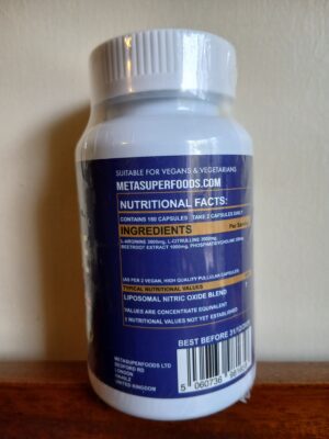 Nitric oxide L-Arginine L-Citrulline beetroot supplement ingredients