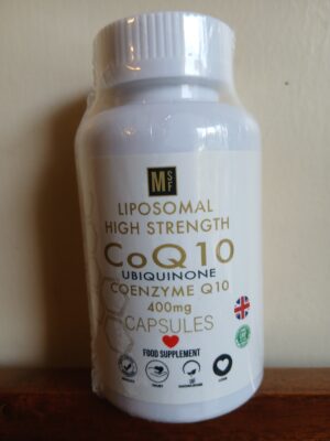 Liposomal Coenzyme Q10 400mg high strength CoQ10 capsules