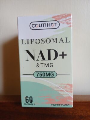 Liposomal NAD+ 500mg with TMG 250mg 750mg formula 60 softgels