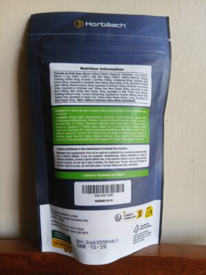 Liver Complex Milk Thistle ingredients and nutritional information